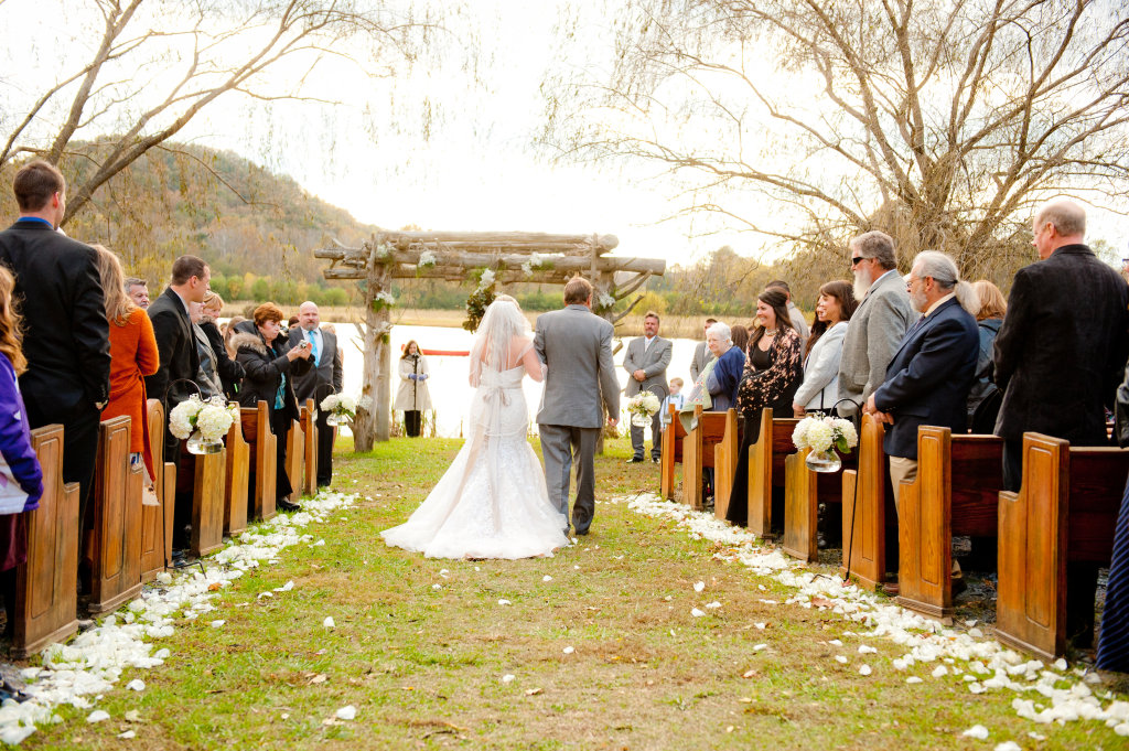 Angela + Marcus: A Fall Lakeside Rustic Wedding || Coordinator + Designer: Flower Child Weddings