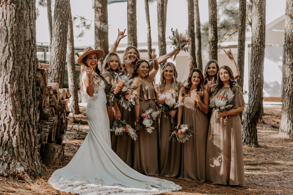 Flower Child Weddings - Becca Bridesmaids